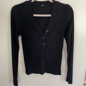 Monrow Ribbed Long Sleeve